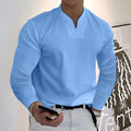 Męska Koszulka Sportowa V-Neck