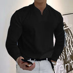 Męska Koszulka Sportowa V-Neck